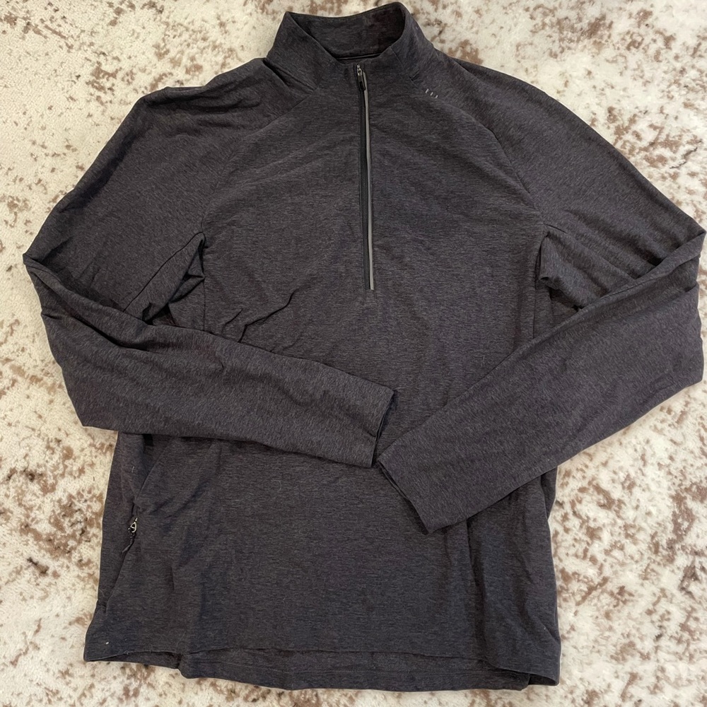 Men’s Gray Lululemon Quarter Zip